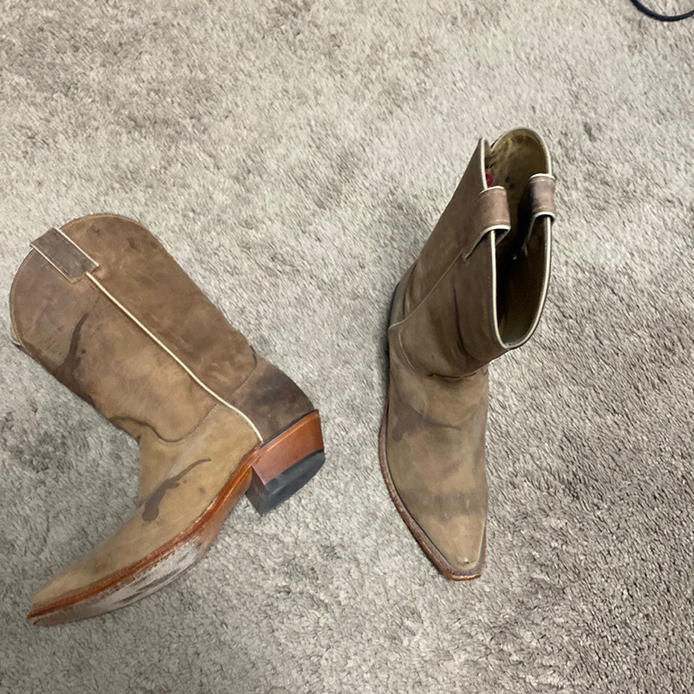 LADIES NOCONA UNIVERSITY OF TEXAS LONGHORNS BOOTS